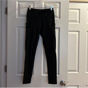 Ewedoos Black Fleece Lined Leggings XS